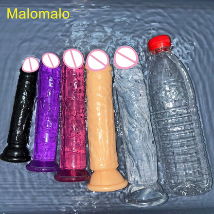 5 Colors Dildo With Suction Cup Simifo