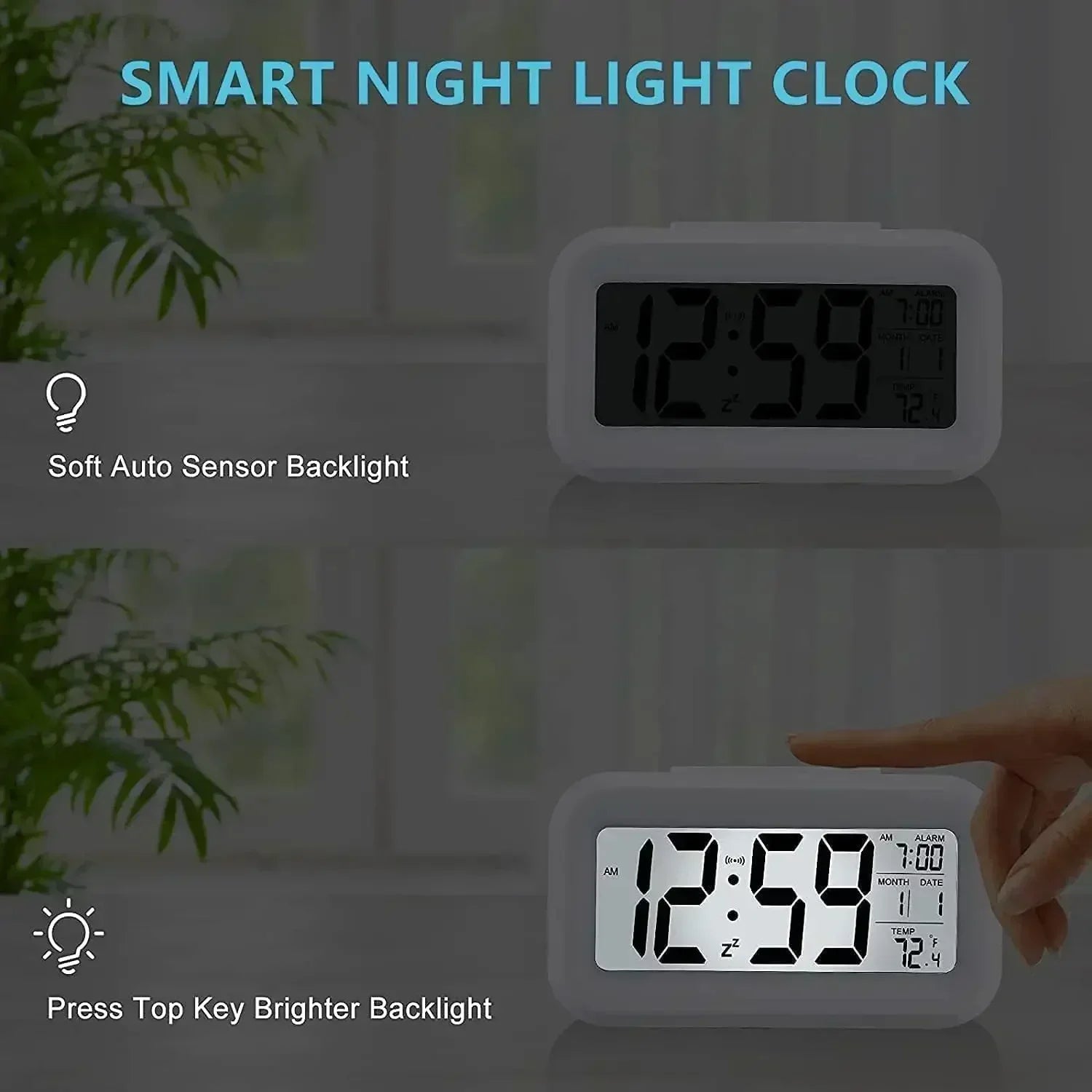 Digital Alarm Clock - Simifo