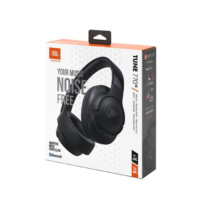 JBL Tune 770NC, Adaptive Noise Cancelling Wireless Over-Ear Headphones