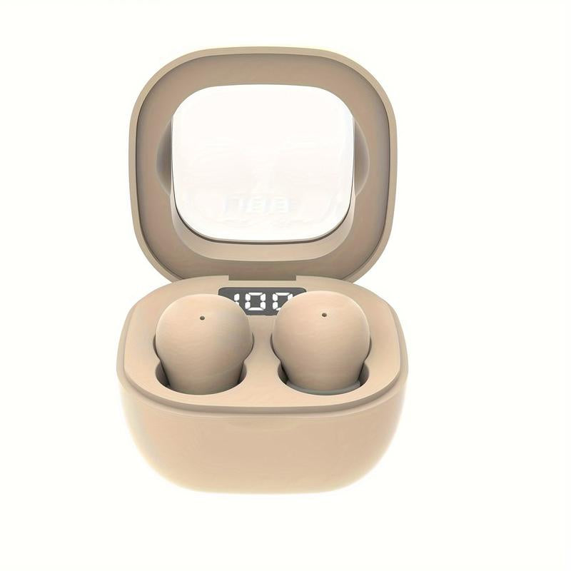 Lnvisible Secure Mini Blvetooth Earbuds Low Profile Micro Tiny Discreet Hidden Earbuds for Work Small Headphones, Invisible Sleep Wireless Earphone